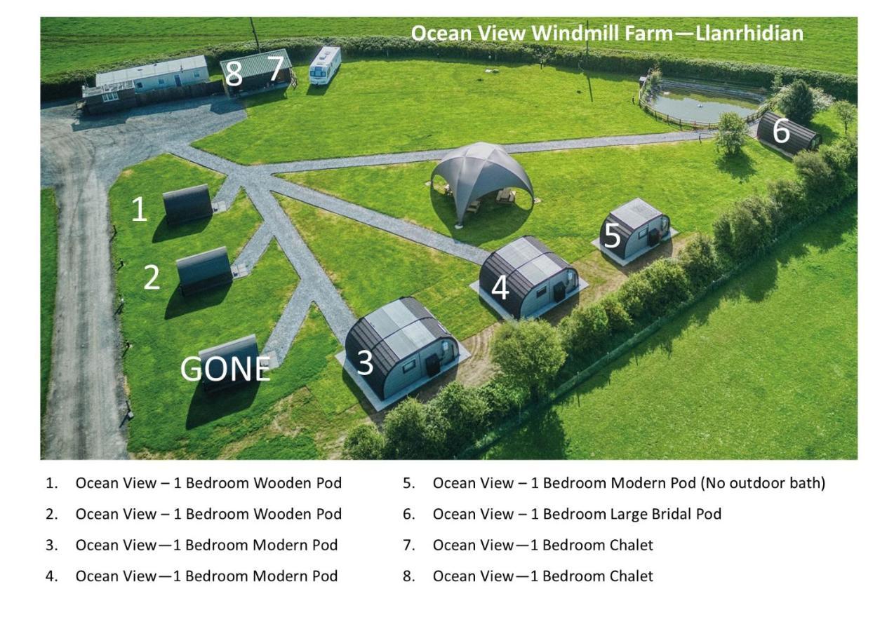 Ocean View 5 - 1 Bedroom Modern Pod - Llanrhidian 외부 사진